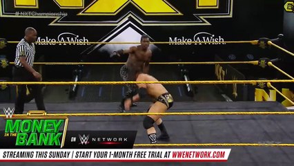 Adam Cole vs The Velveteen Dream NXT Championship Match WWE NXT, May 6, 2020