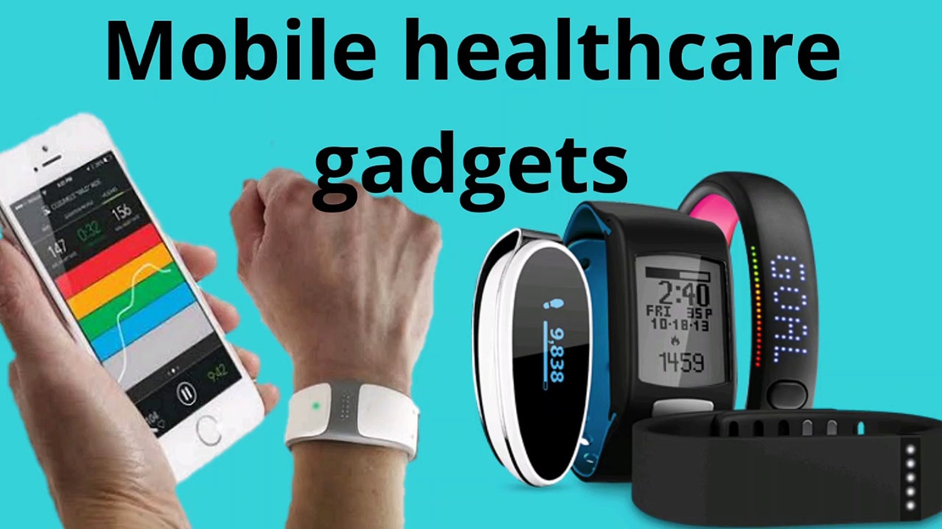 ⁣Moblie healthcare gadgets