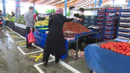 Semt pazarlarına sosyal mesafe tasarımı