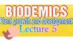 Plant growth and development lecture 5