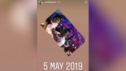 La mujer de Reyes comparte un vídeo con él y su hija antes de fallecer