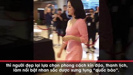 Đẳng cấp Song Hye Kyo: Khí chất thanh lịch và kín đáo cho đến chi tiết chọn trang phục sự kiện!