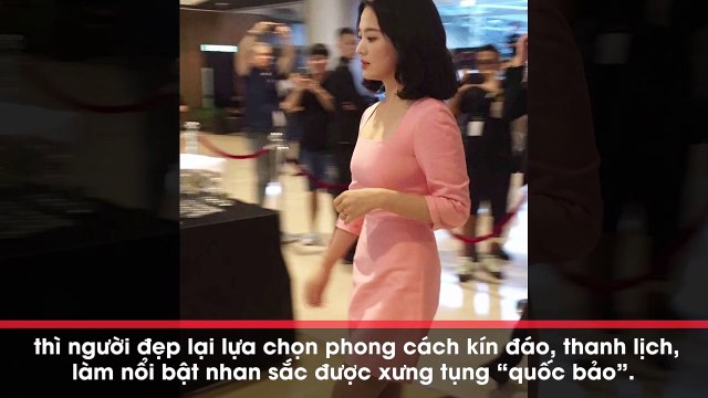 Đẳng cấp Song Hye Kyo: Khí chất thanh lịch và kín đáo cho đến chi tiết chọn trang phục sự kiện!