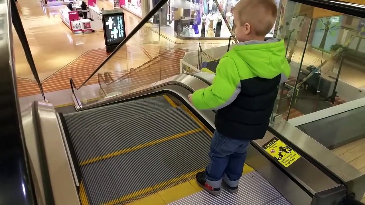LEARNING TO USE THE ESCALATOR