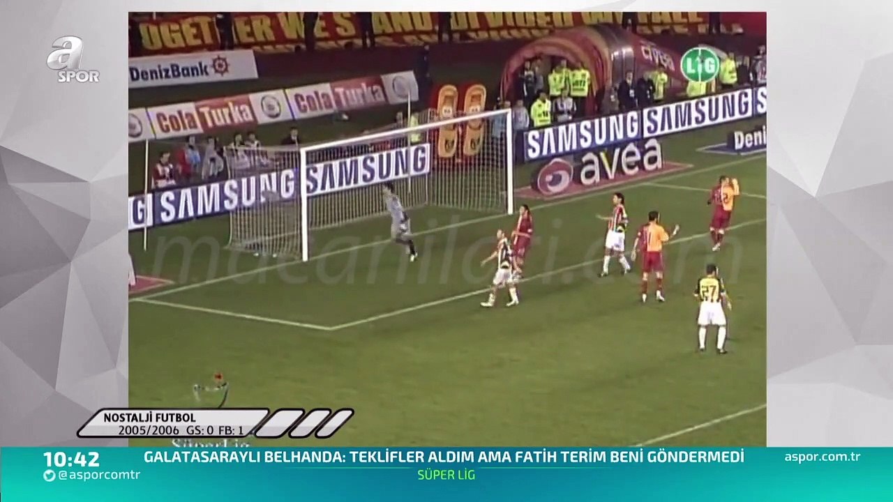 [HD] 27.11.2005 - 2005-2006 Turkish Super League Matchday 14 Galatasaray 0-1 Fenerbahçe