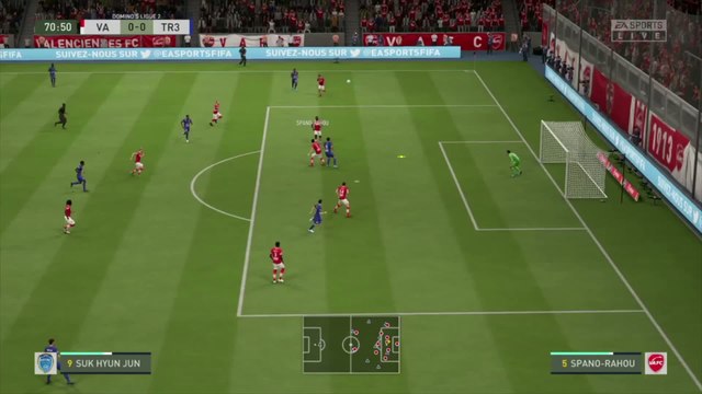 FIFA 20 : notre simulation de Valenciennes FC - ESTAC Troyes (L2 - 31e journée)