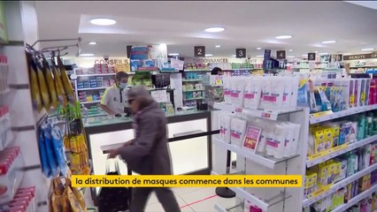 Coronavirus : la distribution de masques bat son plein