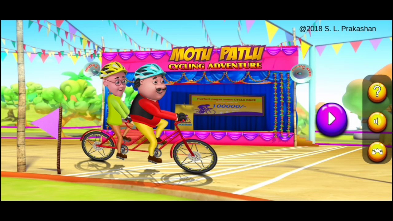 Motu Patlu cycling Adventure Android Gameplay video | 2020