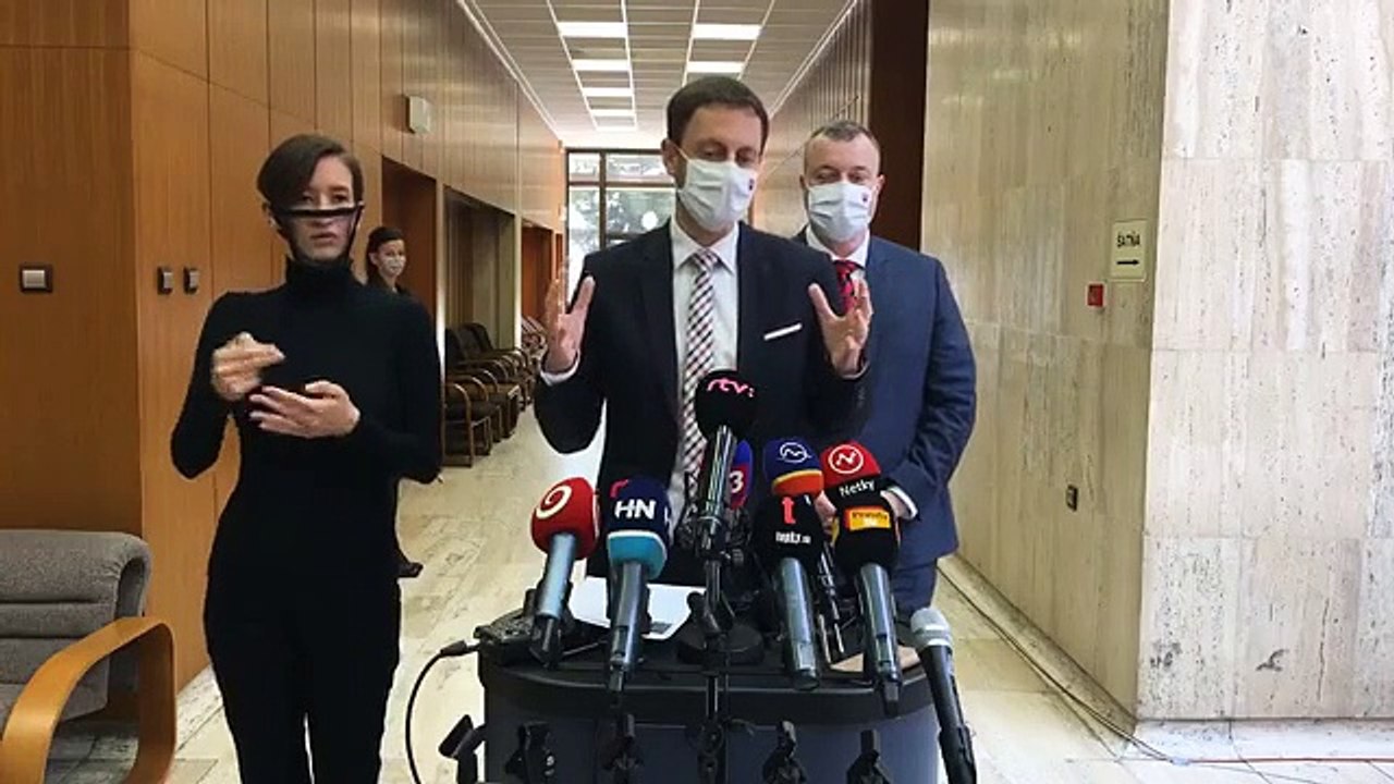 ZÁZNAM: TK ministra financií E. Hegera