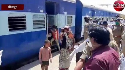 1200 प्रवासी मजदूरों की थर्मल स्कैनिंग कर किया गया रवाना