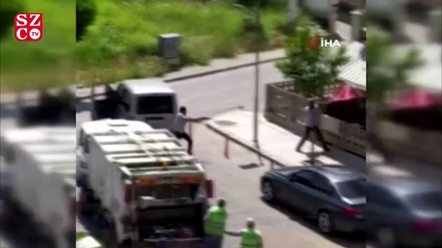 Dehşete düşüren anlar… Hasmıyla karşılaşınca tüfeğini çıkardı