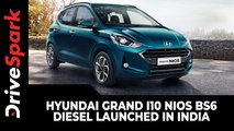 Hyundai Grand i10 NIOS BS6 Diesel Launched In India | Prices, Specs & Other Details