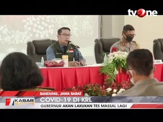 Covid-19 di KRL, Ridwan Kamil Akan Lakukan Tes Massal Lagi