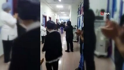 Kocasını koronadan kaybeden kadın virüsü yendi