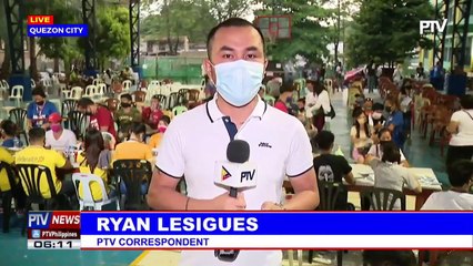 SAP distribution sa Brgy. Batasan Hills, nagpapatuloy