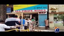 Sea of drunkards came on liquor stores in India | activepaknews | India | liquor stores