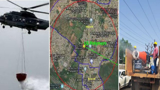 Visakhapatnam Gas Leak : Gas Neutralised, 8 km Radius Treated With Sea Water