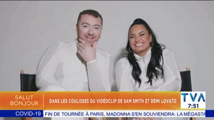 Demi Lovato et Sam Smith-Salut Bonjour-7 Mai 2020