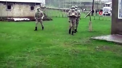 Sokağa çıkamayan minik kıza sürpriz doğum günü