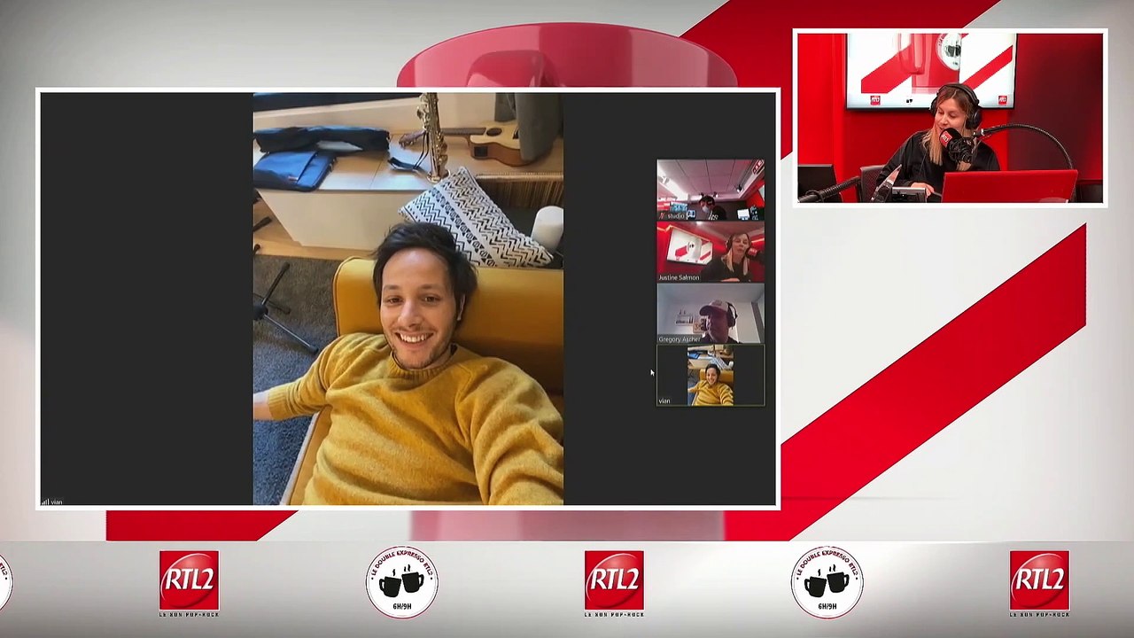 Vianney live dans Le Double Expresso RTL2 (0705/20)