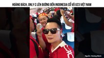 Hoàng Bách, Only C cùng người hâm mộ cổ vũ tuyển U23 Việt Nam trên máy bay lên đường tới Indonesia