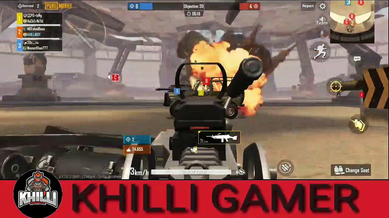 PUBG MOBILE/NEW UPDATE TDM 2020/(PLAYLAB--RAGEGEAR--TDM) Game play now //KHILLI GAMER 