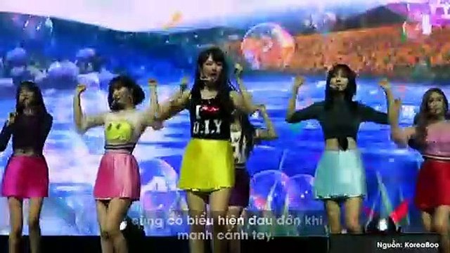 Bị trật khớp vai vẫn cố gắng biểu diễn, SinB (GFriend) được fan Kpop khen ngợi hết lời về tinh thần chuyên nghiệp