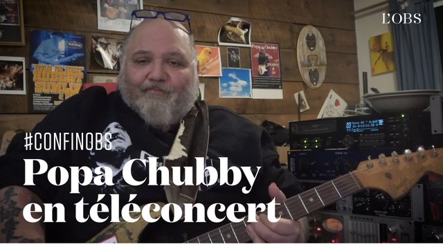 Popa Chubby offre son blues en téléconcert depuis la vallée de l’Hudson aux Etats-Unis