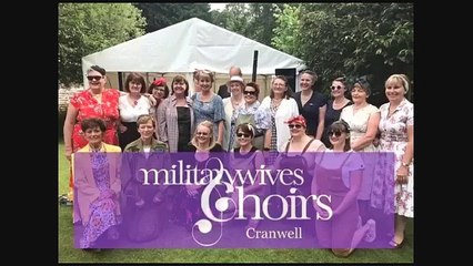 Cranwell Military Wives Choir come together to honour VE Day