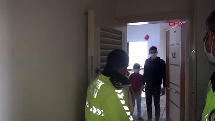 KAHRAMANMARAŞ Trafik Haftası'nda bu kez polisler, çocuklara gitti