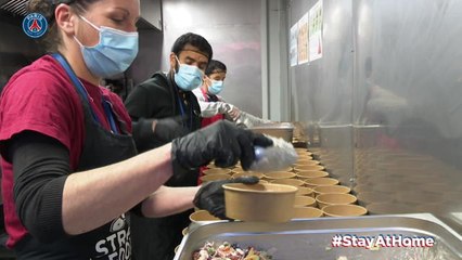 Coronavirus - Le PSG et Street Food en Mouvement s’unissent pour livrer des repas aux hôpitaux