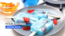 Picolés Alcoólicos: Lagoa Azul