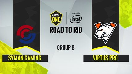 CSGO - Syman Gaming vs. Virtus.pro [Inferno] Map 2 - ESL One Road to Rio - Group B - CIS