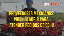 Proveedores mexicanos piden reabrir para atender pedidos de EEUU