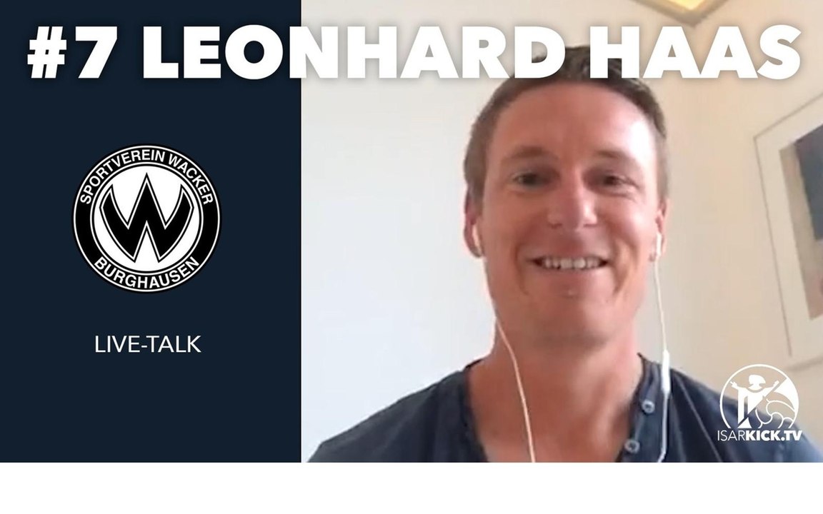 Zuerst Wasserburg und jetzt Wacker Burghausen: Ex-Profi und Cheftrainer Leonhard Haas im Live-Talk