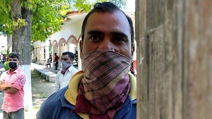 शामली मुजफ्फरनगर निजी खर्चे से आए मजदूरों ने खोली प्रशासन की पोल