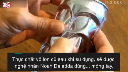 Nghệ thuật từ vỏ lon nước ngọt