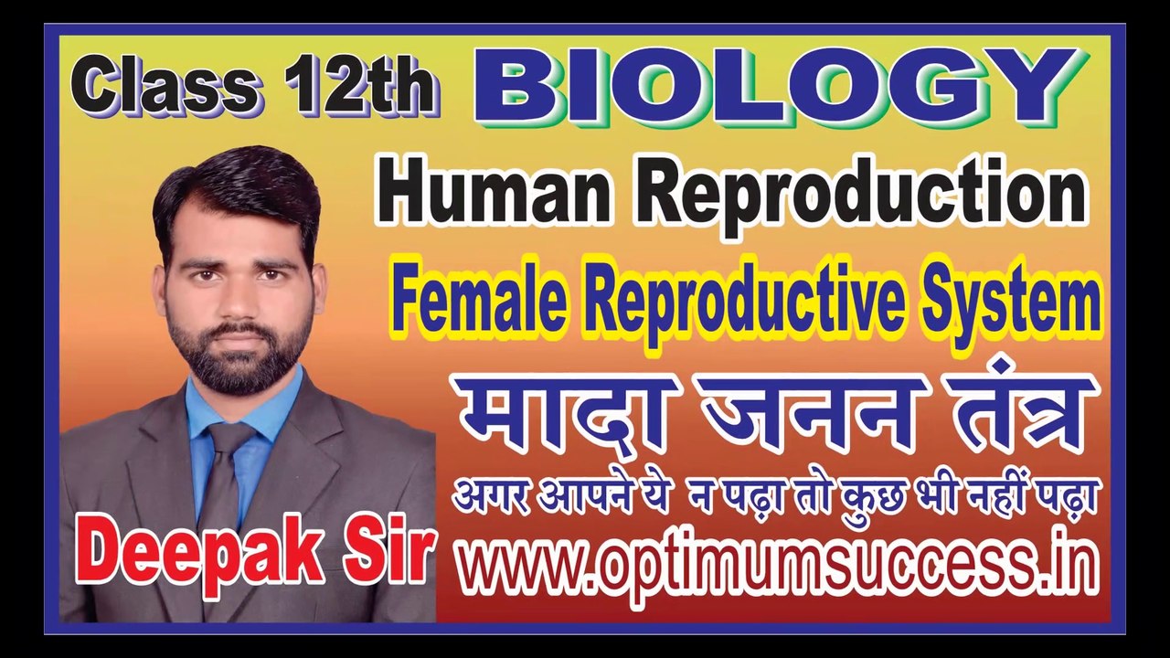 Female Reproductive System by Deepak Sir