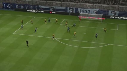 Le Havre FC - FC Sochaux  sur FIFA 20 : résumé et buts (L2 - 32e journée)