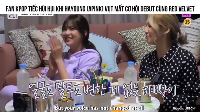 Fan Kpop tiếc hùi hụi khi Hayoung (APink) vụt mất cơ hội debut cùng Red Velvet