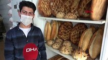 Koronavirüs şeklinde ekmek pişirdi