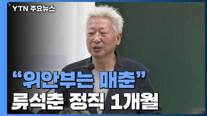 "위안부는 매춘 일종" 류석춘 정직 1개월..."솜방망이 징계" / YTN