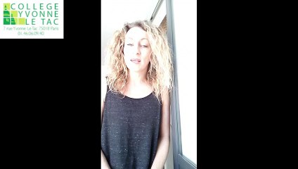 TEST DETECTION SECTION SPORTIVE SCOLAIRE DANSE COLLEGE YVONNE LE TAC