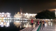 अति सुन्दर स्वर्ण मंदिर, अमृतसर , पंजाब , भारत  का रात में नजारा ............Beautiful Golden Temple, Amritsar, Punjab, India Night View, Fabulous