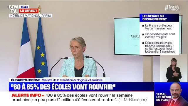 Elisabeth Borne sur les transports: Les trains, tramways et bus seront désinfectés au moins une fois par jour
