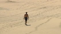 El confinamiento recupera las dunas de Maspalomas