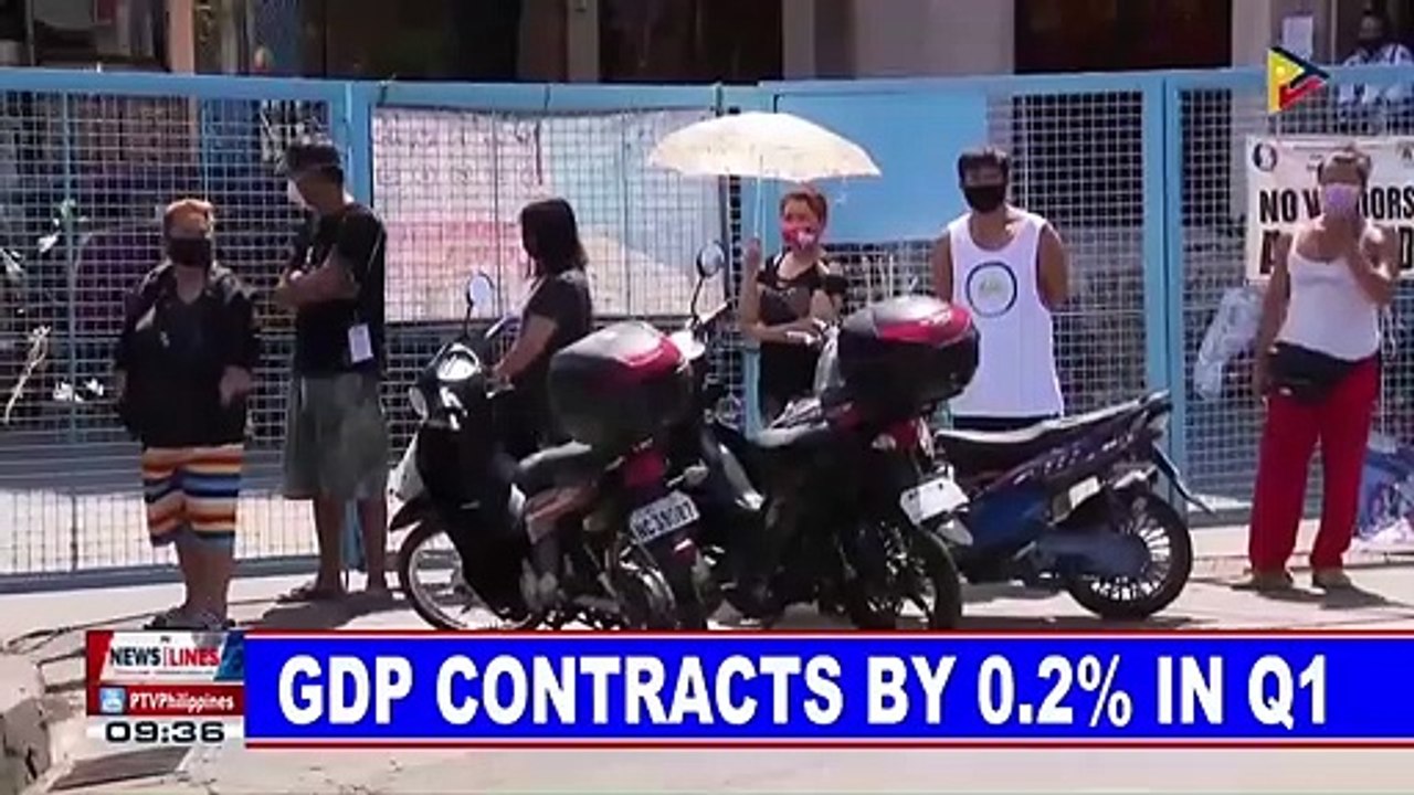 PH's Gross Domestic Product contracts by 0.2% in Quarter 1PH's Gross Domestic Product contracts by 0.2% in Quarter 1