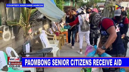 Paombong senior citizens receive aid; Kadiwa on wheels launched in Marilao, Bulacan