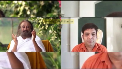 Kapil Sharma in Conversation With Sri Sri Ravi Shankar JI