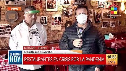 Restaurantes en crisis por la pandemia: "El delivery no alcanza"